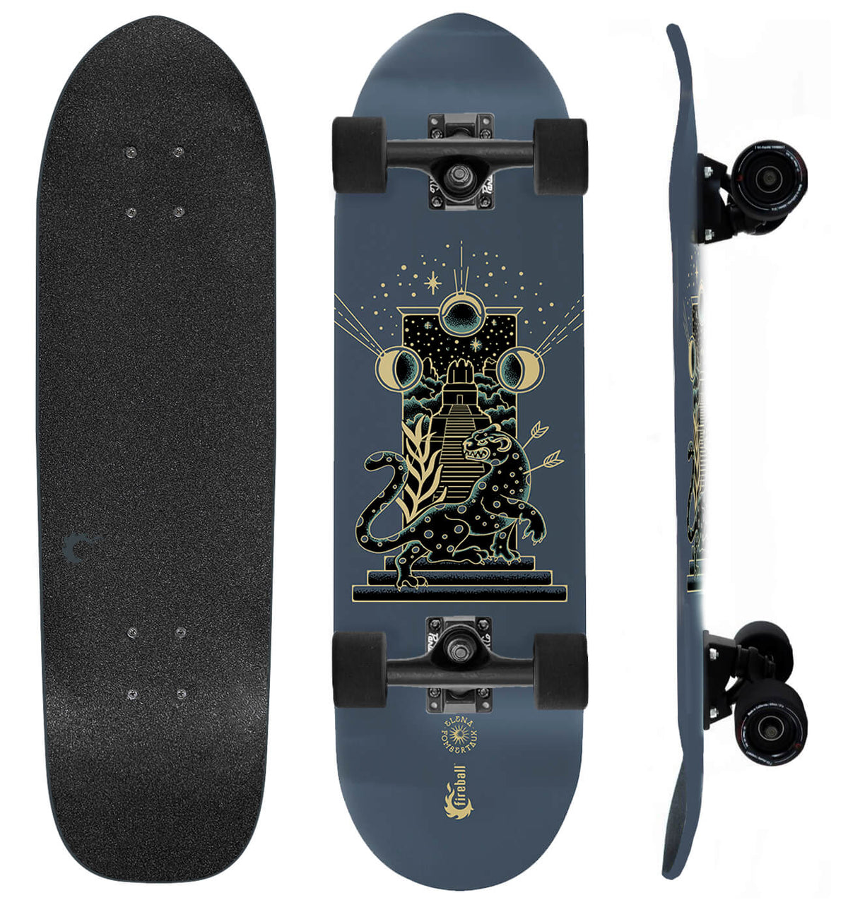 Fireball x Elena FX Mini Cruiser Artist Series Skateboard